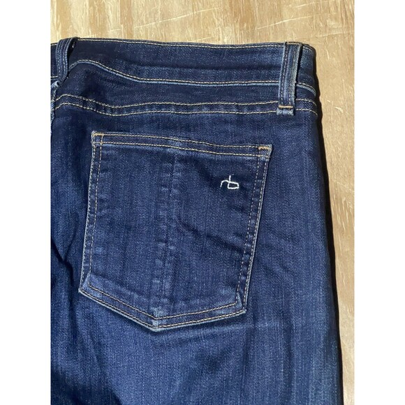 RAG & BONE Jeans Womens 29 Woodford Heritage Skinny Ankle Blue @k9 #W1502K520 - Picture 9 of 12